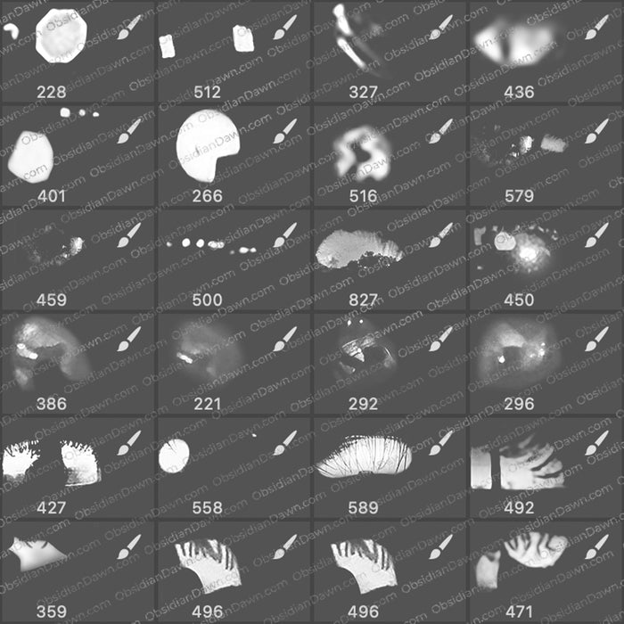 Catchlights Brushes – Photoshop, Procreate, GIMP