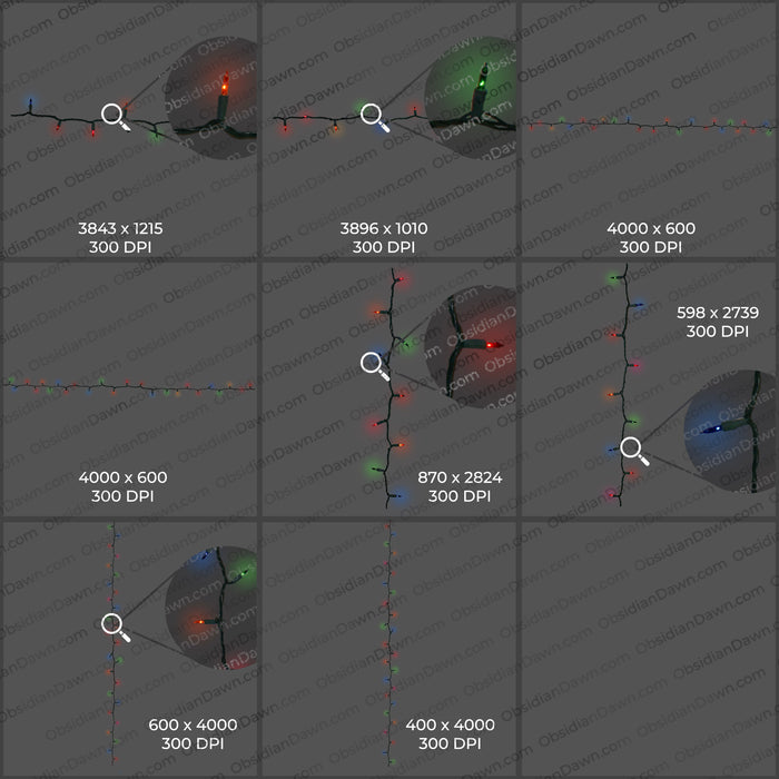 Christmas Lights PNGs