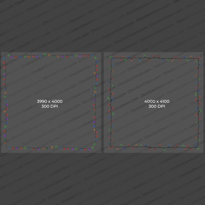 Christmas Lights PNGs