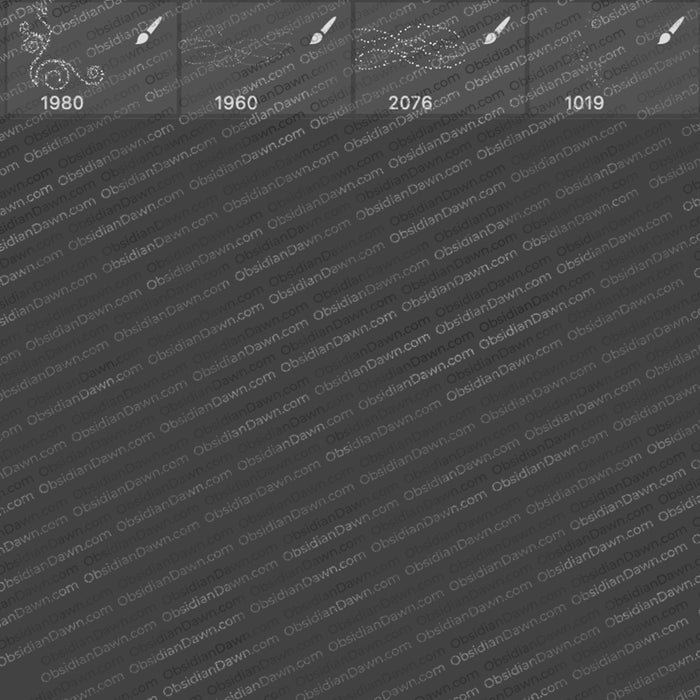 Glitter Brushes Mega Pack - Photoshop, Procreate, GIMP