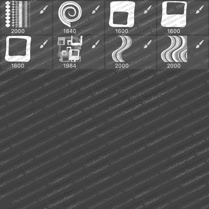Retro Brushes - Photoshop, Procreate, GIMP
