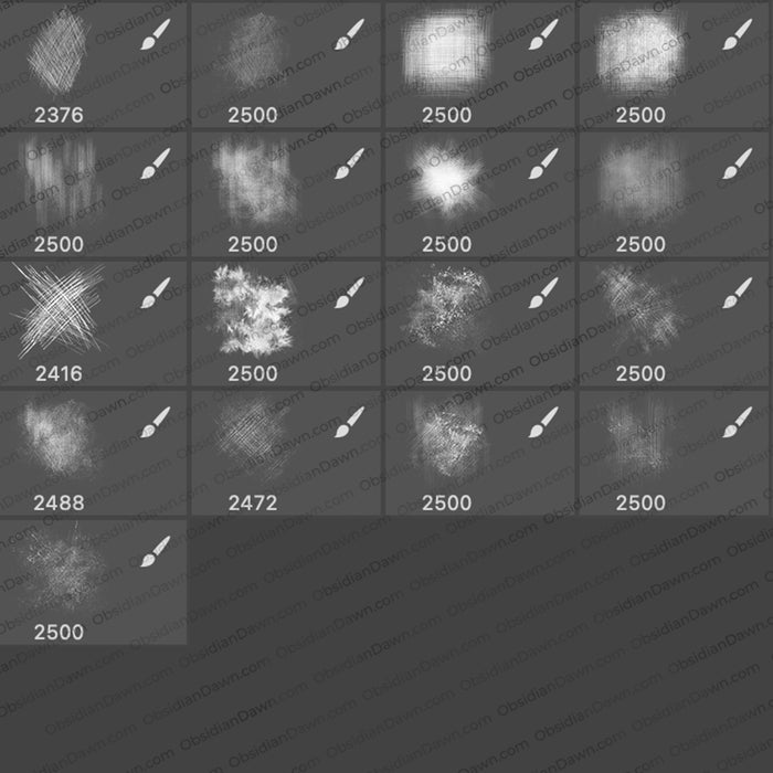 Scratchout Brushes - Photoshop, Procreate, GIMP