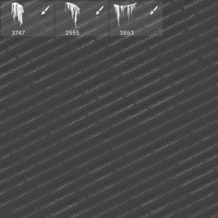 Spanish Moss Brushes - Photoshop, Procreate, GIMP