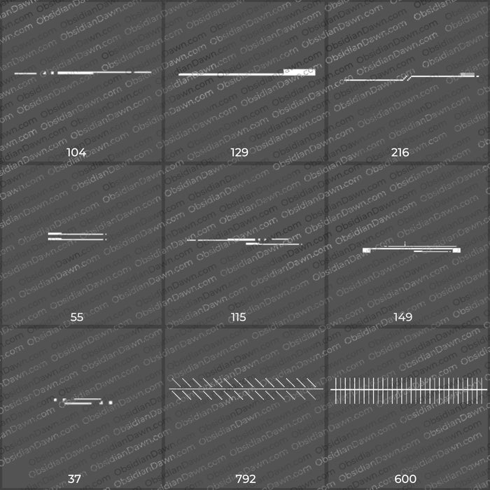 Tech Brushes Mega Pack - Photoshop, Procreate, GIMP