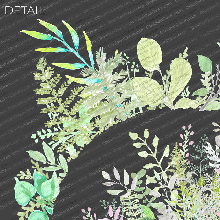 Watercolor Greenery PNGs