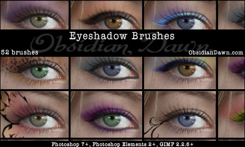 pictures of eyeshadow styles. Eyeshadow Photoshop amp; GIMP