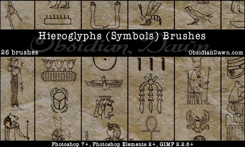 Egyptian Hieroglyphics Tattoos