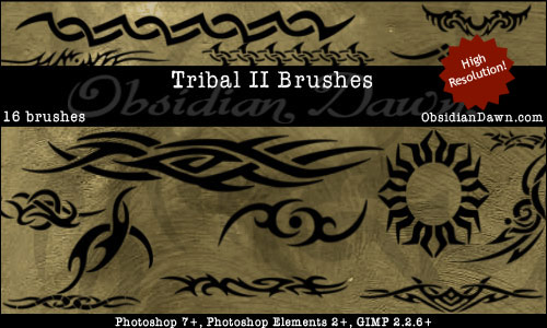 tribal photoshop