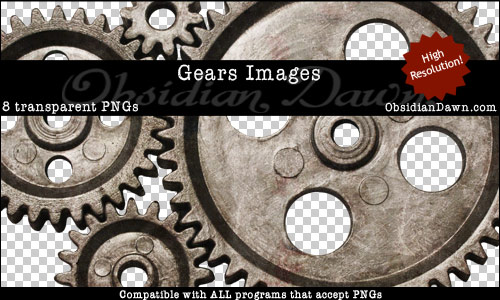 Gears Transparent PNGs Images