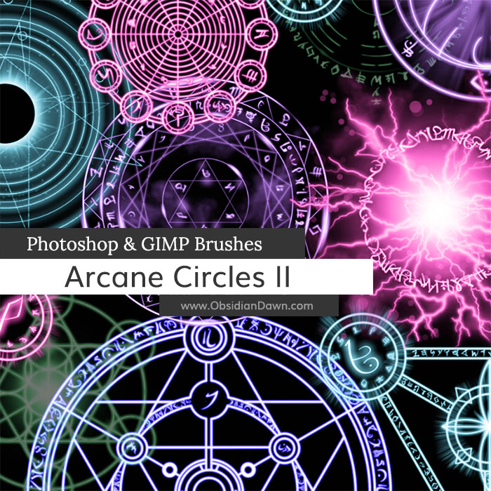 Arcane Circles II Brushes