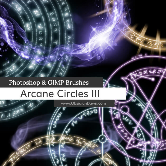 Arcane Circles III Brushes