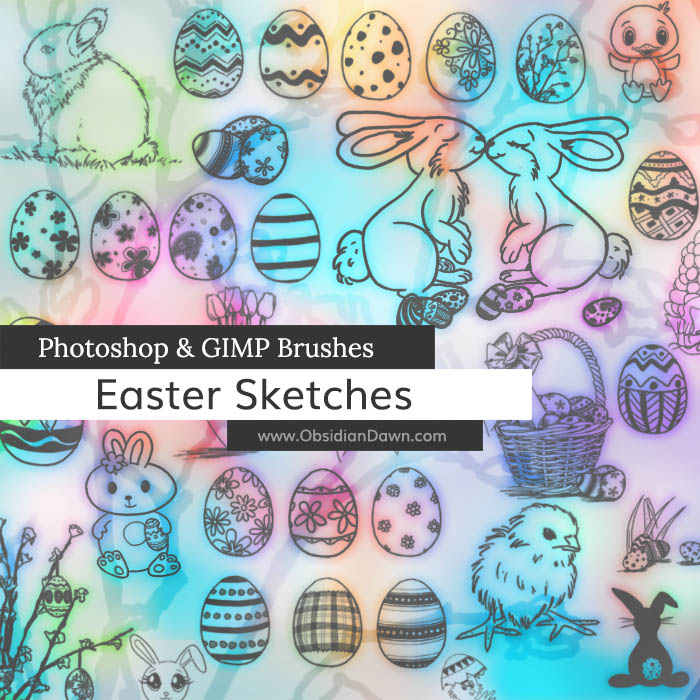 Easter Sketches Brushes