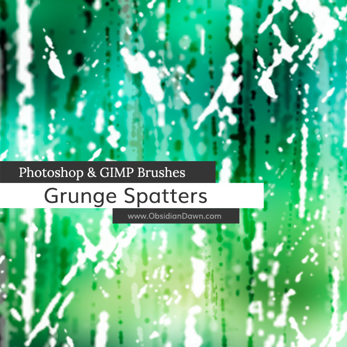 Grunge Spatters Brushes