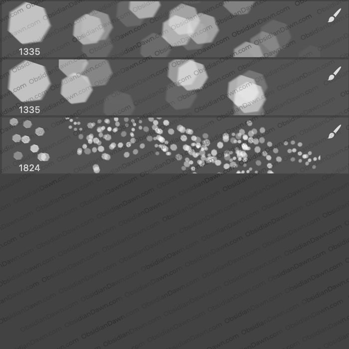 Bokeh Brushes - Photoshop, Procreate, GIMP