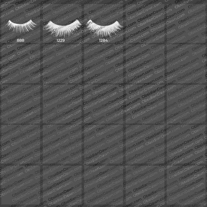 Eyelashes Brushes Mega pack – Photoshop, Procreate, GIMP
