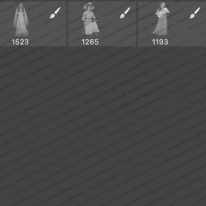 Ghosts Brushes - Photoshop, Procreate, GIMP