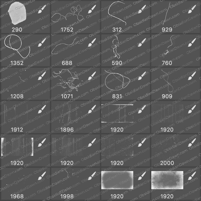 Old Film Brushes – Photoshop, Procreate, GIMP
