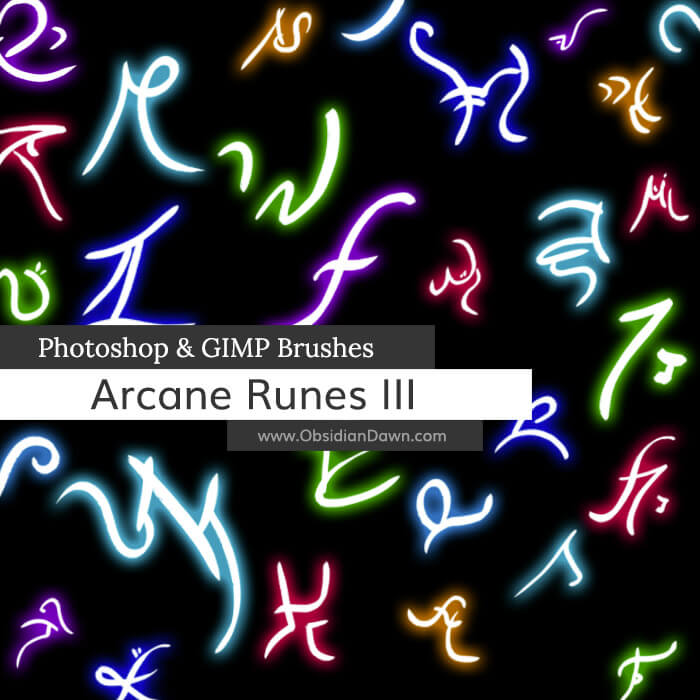 Arcane Runes III Brushes