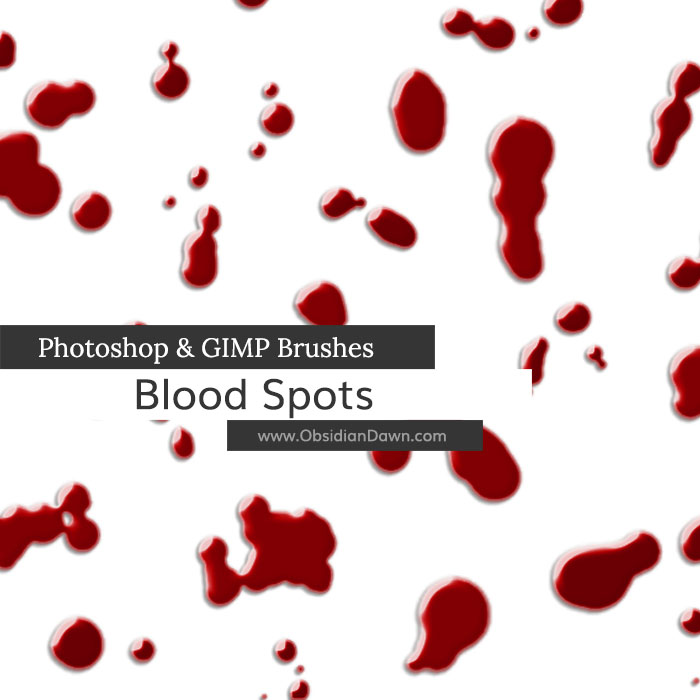 Blood Spots Brushes