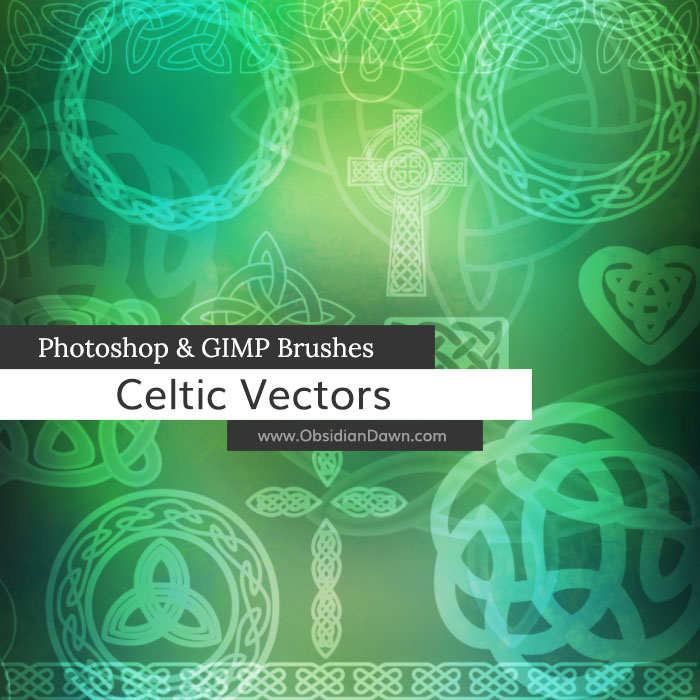 Celtic Knotwork Vector Brushes