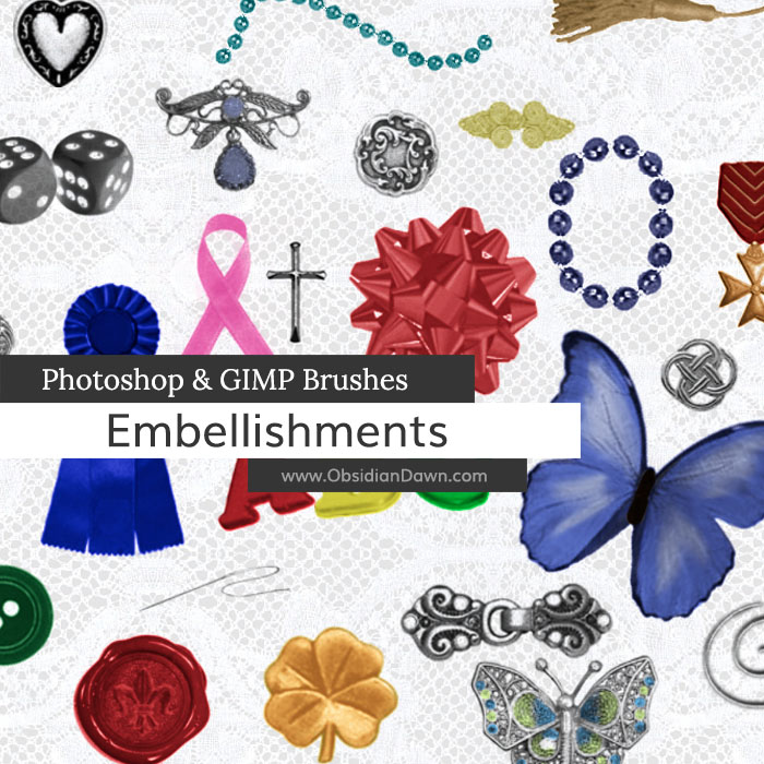 Embellishments Brushes