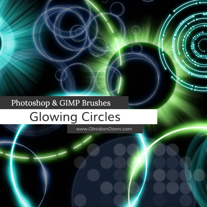 Glowing Circles Brushes