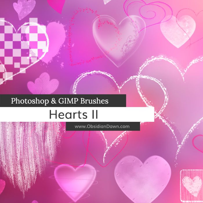 Hearts II Brushes
