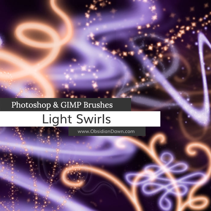 Light Swirls Brushes