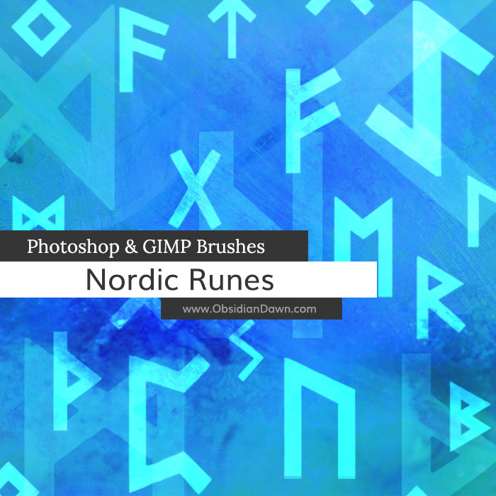 Nordic Runes Brushes