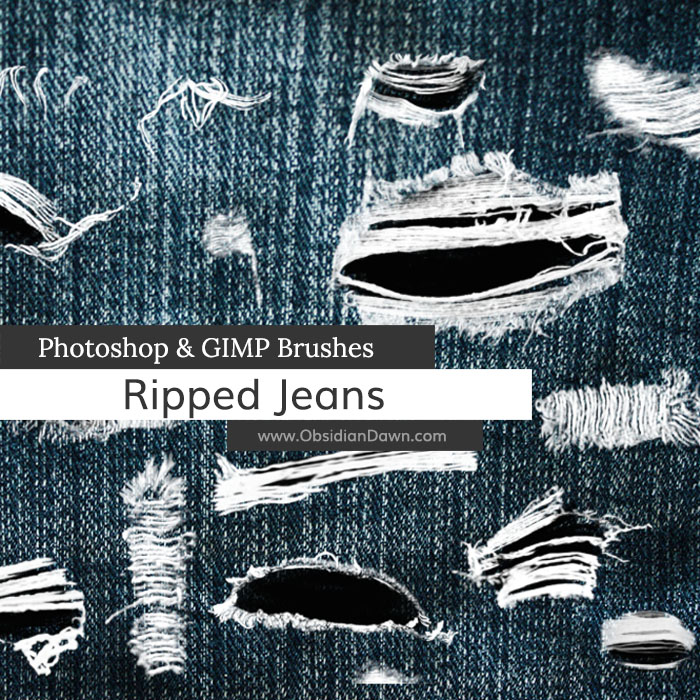 Ripped Jeans Brushes