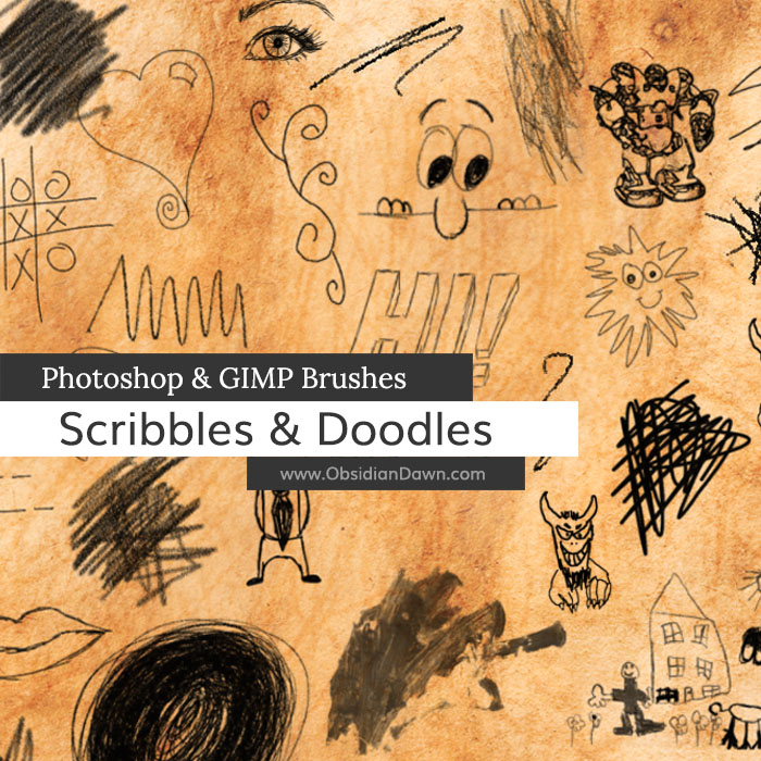 Scribbles & Doodles Brushes