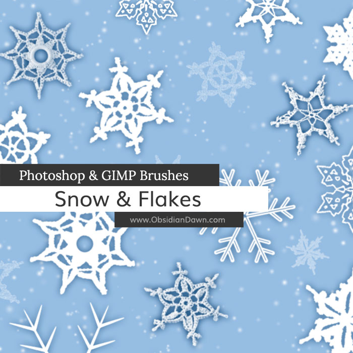 Snow & Snowflakes Brushes