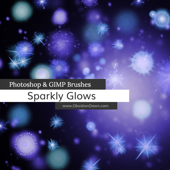 Sparkly Glows Brushes Sparkly Glows Brushes