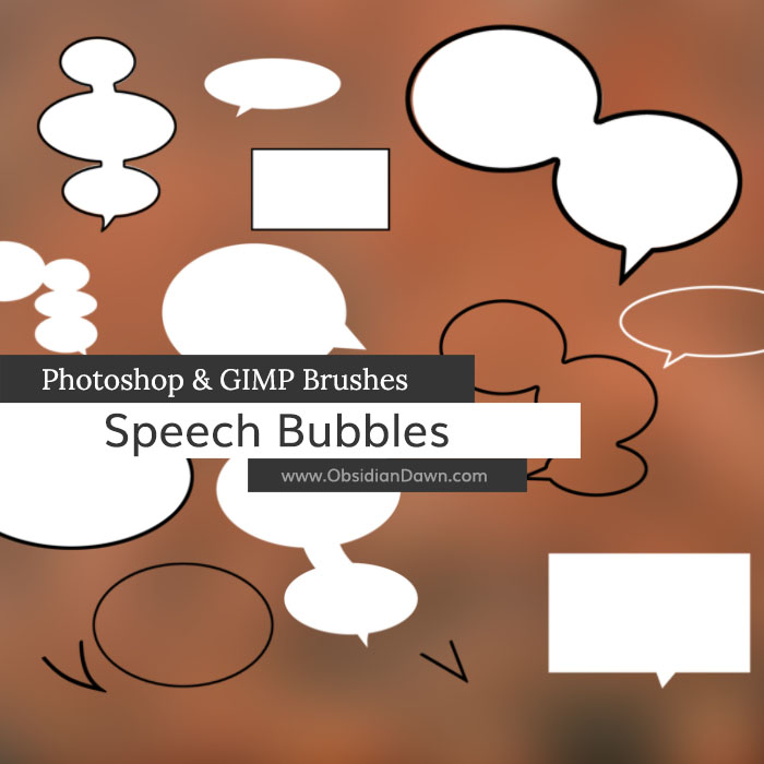 Speech Bubbles Brushes